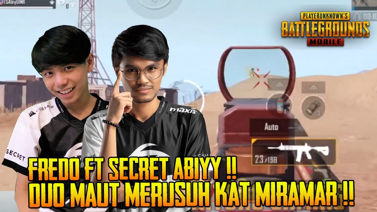 Secret Fredo Ft Secret AbiyyPro Merusuh Kat Miramar | PUBG Mobile