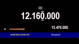 Trans World Radio India (transmitter Tashkent, Uzbekistan) - 12160 kHz screenshot 5