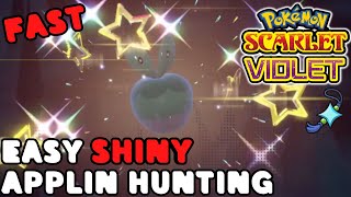 NEW SHINY Hunting Exploit! EASY Shiny APPLIN for Pokemon Scarlet and Violet