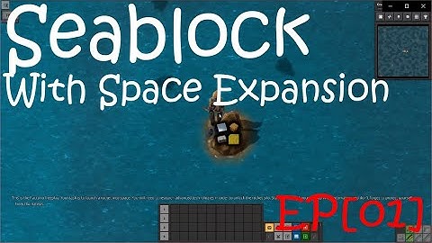 Modded factorio - Ep01 - First science (Sea Block with Space Exploration)