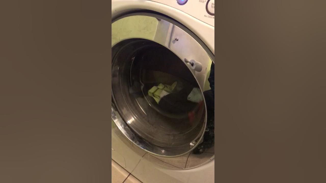 LG front load washing machine noise when starting and when running at