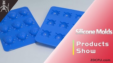 Compression Molding Products: Food Grade Silicone Molds #siliconeproducts #rubberparts
