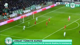 Torku Konyaspor'umuz ZTK Çeyrek Final ilk maçında Beşiktaş'ın konuğu oluyor