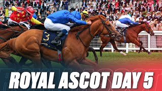 Thrilling Royal Ascot Conclusion! | Naval Crown, & Broome Day 5 Stars | 2022 Platinum Jubilee Stakes