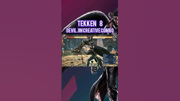 TEKKEN 8 Devil Jin Creative Combo low damage #tekken #combos #gaming #deviljin #tekken8 #shorts