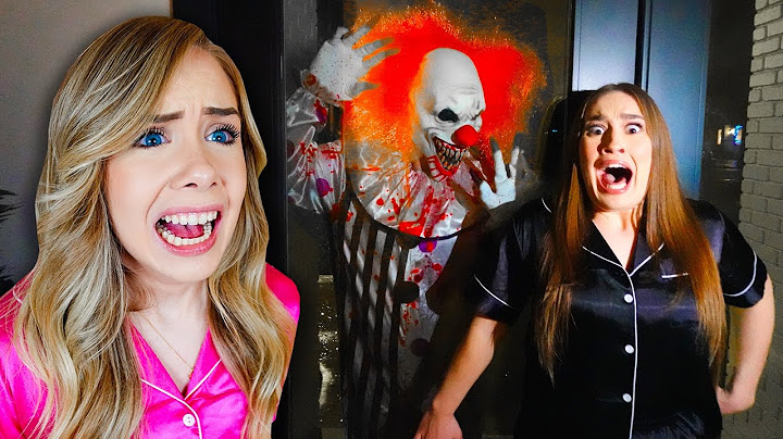 CREEPY CLOWN KNOCKED ON MY DOOR AT 3 AM…