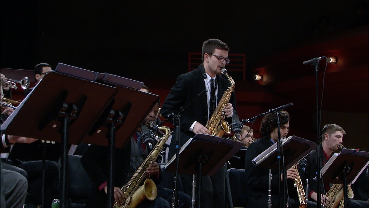 UNT One O'Clock Lab Band: Garrett Wingfield - Anthropoidea - YouTube