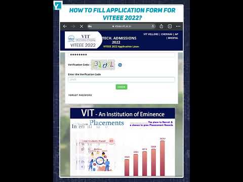 How to fill Application form for VITEEE 2022?