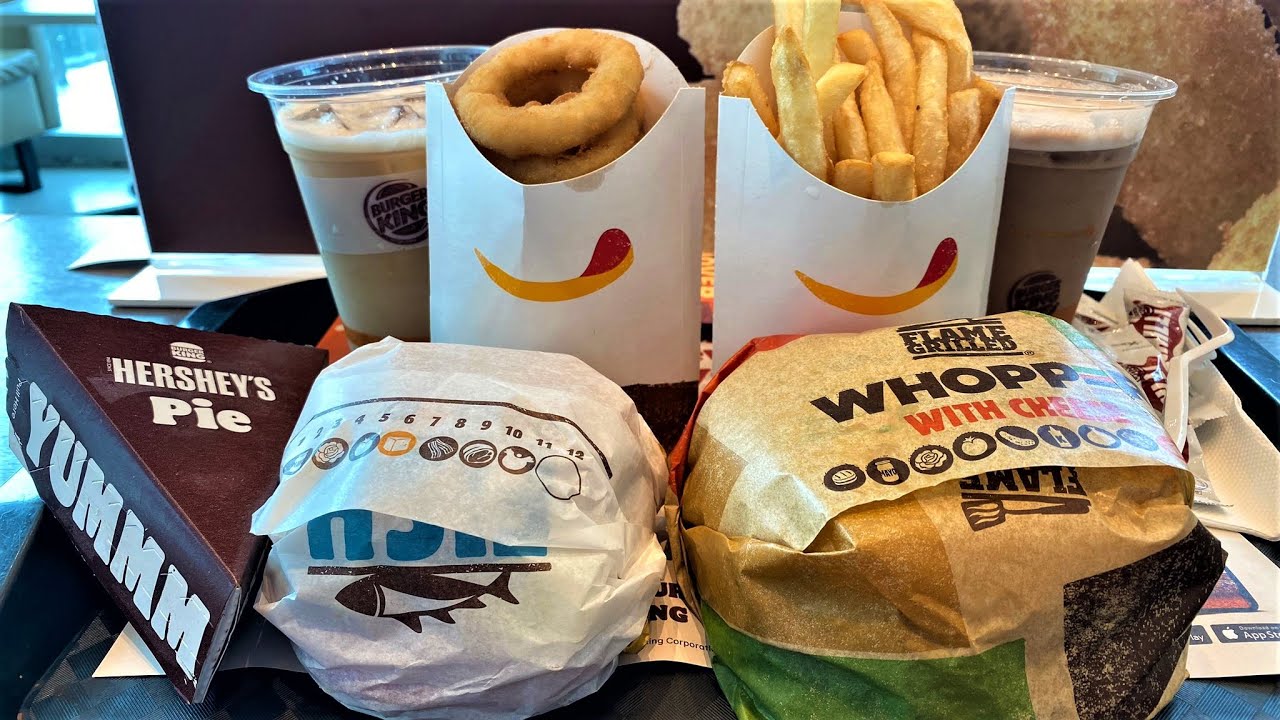 Burger King Limited menu | Christmas Snow Cheese Burgers - YouTube