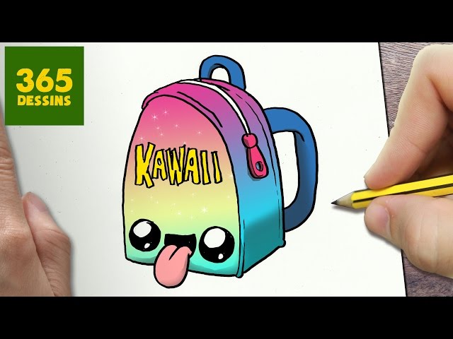 TUTO : Comment dessiner facilement un tube de colle kawaii ! 