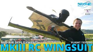 RADIO CONTROLLED WING SUIT GLIDER MKIII: MID-AIR LAUNCH