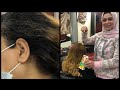 صبع الشعر متعدد الالوان وتغطيه الشعر الابيض الشيب @gigi salon