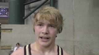 Jacob Mortensen Minot Third Place Class A 138 2017