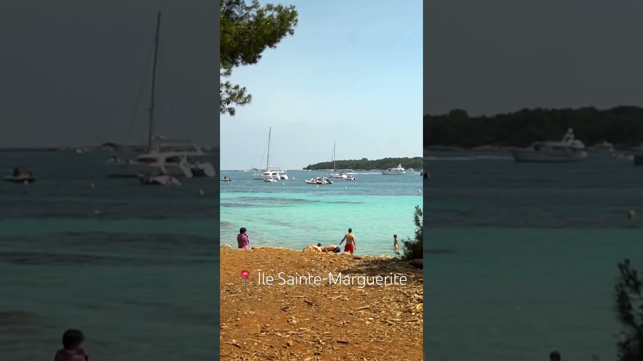 The bluest water just 15 minutes from Cannes France 