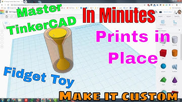 Create your own Tinkercad Print in Place fidget toy!