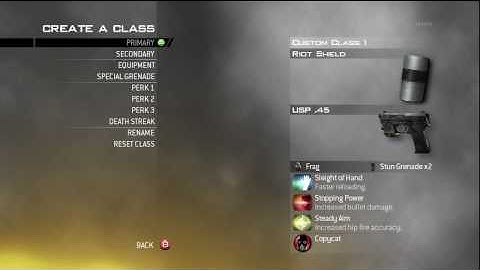  New    Call of Duty   Modern Warfare 2   Create a Class