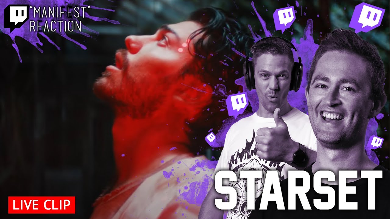 STARSET - MANIFEST // Twitch Stream Reaction // Roguenjosh Reacts with Benny