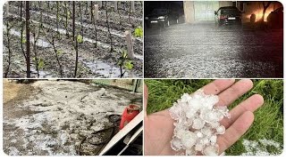 Intempéries dans l'Aude : 1.100 hectares de vigne autour de Limoux touchés par la grêle & les orages