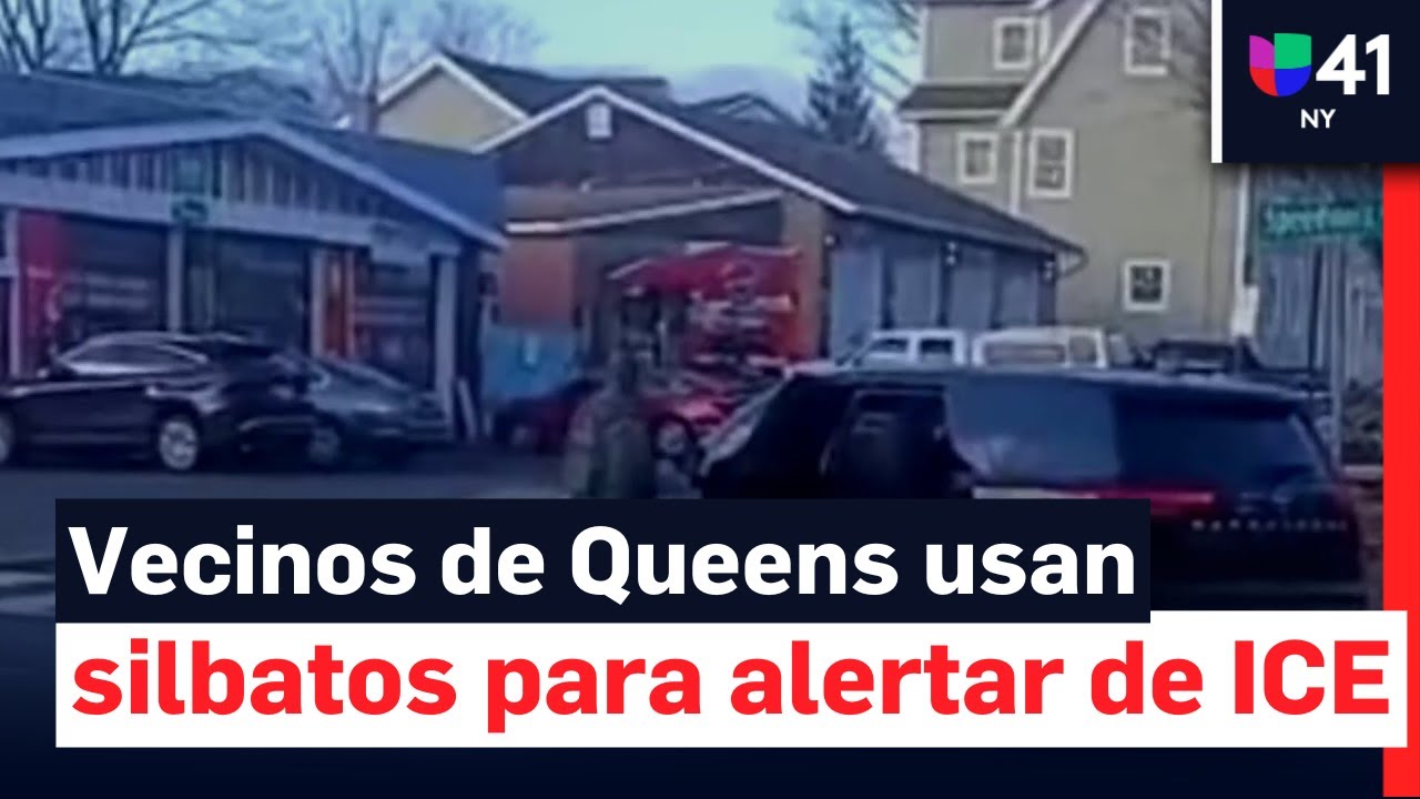 Vecinos de Queens usan silbatos para alertar presencia de ICE y proteger a inmigrantes