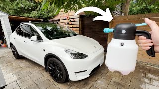 Celebrity $45 Portable Electric Foam Cannon CAR WASH! #detailing Net Worth