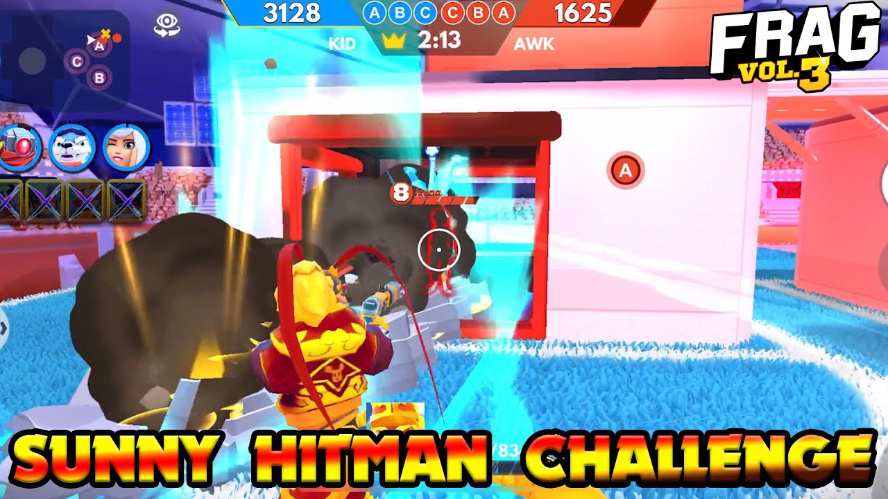 Sunny Hitman Challenge, Can I MAX Out His Power? - FRAG Pro Shooter