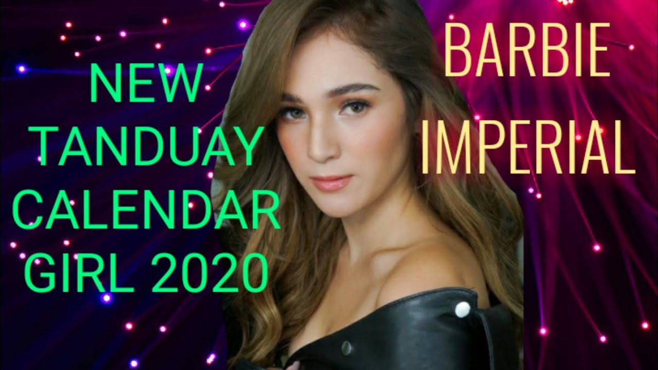 Barbie Imperial Tanduay Calendar