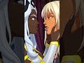 marvel tokon storm x magik Yuri kiss