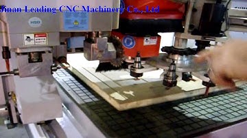 Leading ATC CNC Router with boring Units