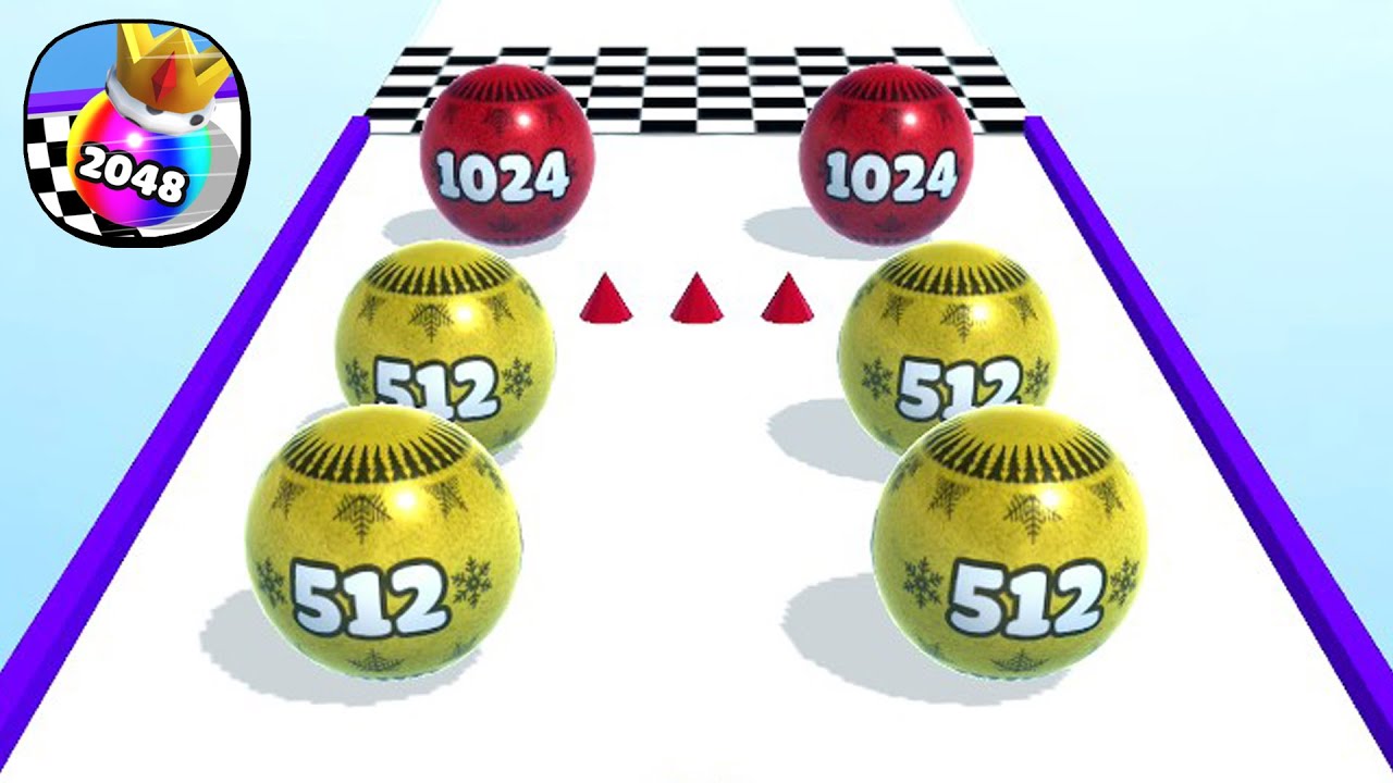 Ball Merge 2048 - All Levels Ball Gameplay Android, iOS ( Level 6309 - 6318 )