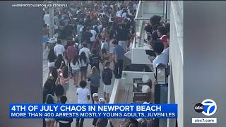 Mostly young people from out of state among 402 arrests in Newport Beach July 4th chaos