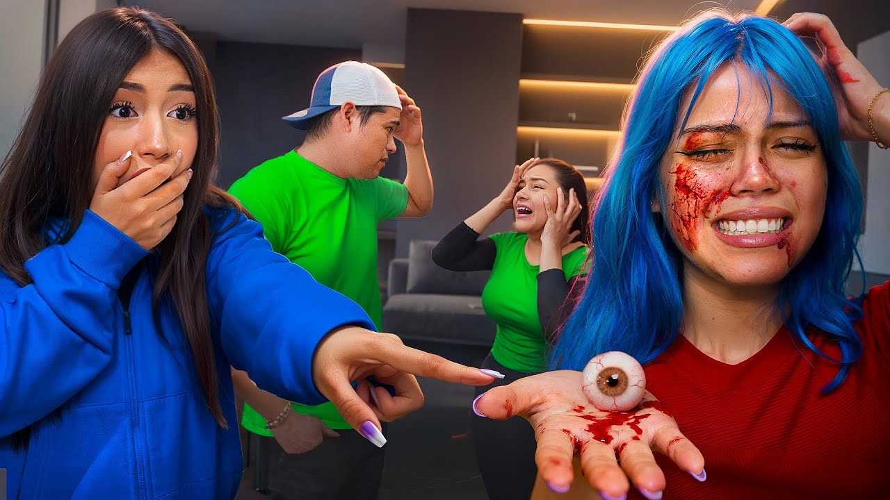 MY SISTERS EYE FELL OUT (prank) 👁️🩸| eslis
