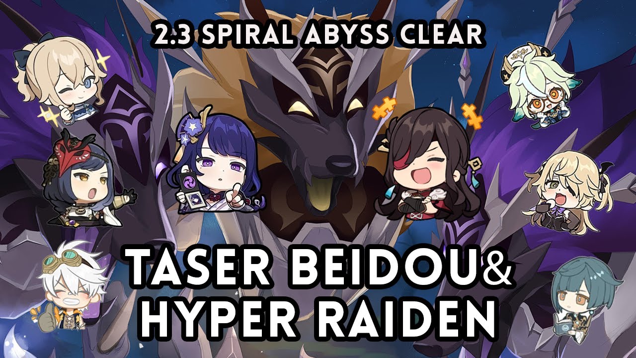 The Doggening [Hyper Raiden and Taser Team 2.3 Abyss Clear] | Genshin ...