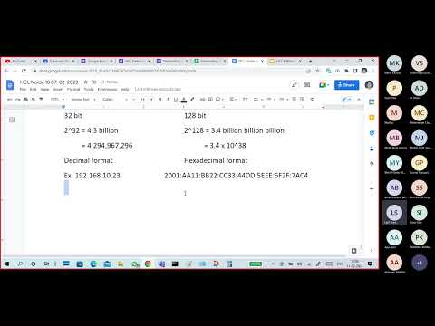 (N18) Networking Basics part7 IP Address,Subnet Mask, Classes, Network & Host Portion, IPv4 and IPv6