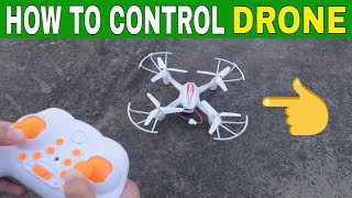 HOW TO CONTROL RC DRONE | HOW TO FLY A DRONE | HOW TO CONTROL REMOTE CONTROL DRONE