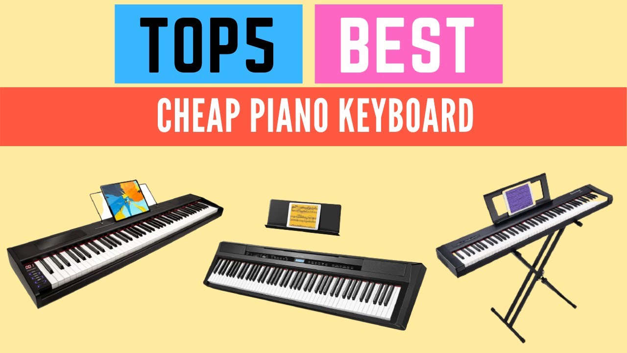 Update Best Cheap Piano Keyboard 2021 YouTube