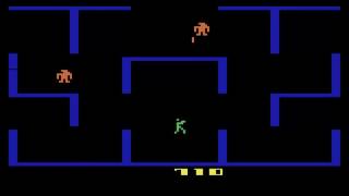 ATARI 2600 Berzerk Arcade Voice Enhanced Berzerk Hack 2007 Steve Engelhardt HOMEBREW