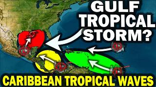 Tropical Update, Gulf Tropical Storm Oct 8-14? Caribbean Tropical Wave Action Increasing? Stormy