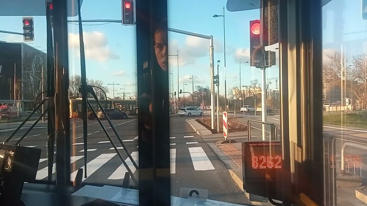 Przejazd Solarisem Urbino 18 IV CNG #7735 na linii Z19 w kierunku Dworzec Centralny