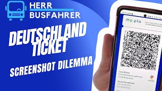 Warum das Weitergeben von Deutschland-Ticket an Freunde keinen Sinn macht: Ein Screenshot-Dilemma