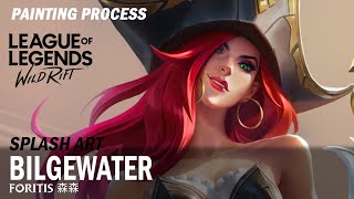 Bilgewater  League of LegendsWild Rift Splash Art Video Process