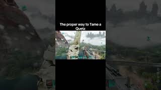 Ark survival ascension quetz taming