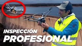 Fotogrametría de una presa con DRON INDUSTRIAL: DJI Matrice 4D