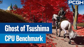 Ghost of Tsushima – PCGH-CPU-Benchmark (RTX 4090, Ryzen 7 7800X3D)