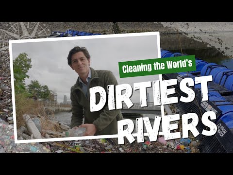 He's pulled 5.5 MILLION pounds of trash from the world's most polluted rivers