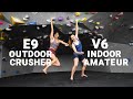 Indoor Climber vs Outdoor Climber