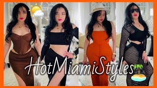 Hot Miami Styles Try on Haul | Haul primavera VERANO 2023 |Nady