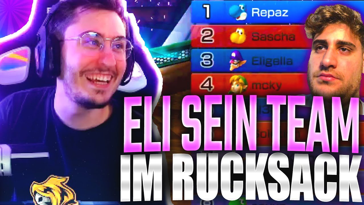 ELI'S Team im Rucksack🎒😂20 Subs Wette👑 Repaz