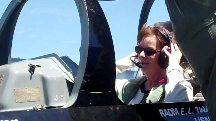 Margaret Sawyer Crews Aboard Art Nalls' L 39C Alba...