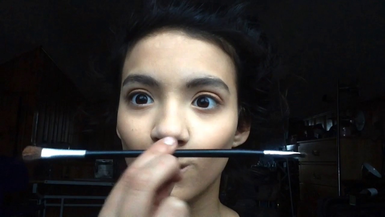 Face makeup video using golden p um