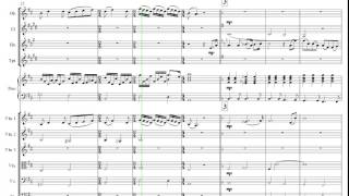 On My Own from Les Misérables: arrangement for Chamber Orchestra with sheet music score